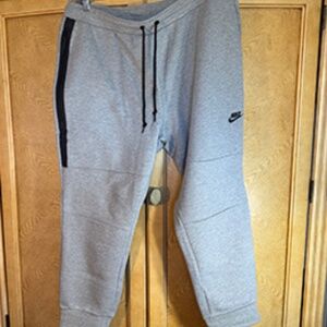 Nike Men Tech Fleece Jogger Pants - Gray - Size: 3XL - Gray - 545343-065